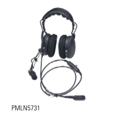ซื้อ หูฟังและไมโครโฟน PMLN5731 หูฟังสองช่องบนหูพร้อมปุ่มกดเพื่อพูด การผลิตออนไลน์