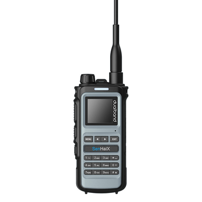 ซื้อ SenHaiX 8600 Dual Analog Walkie Talkie Waterproof U/VHF Transceiver การผลิตออนไลน์