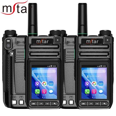 ซื้อ วิทยุสื่อสารสองทาง MSTAR M-328T Handheld 4G POC LTE พร้อมระบบปฏิบัติการ Android หน้าจอ 2.4 นิ้ว ความละเอียดสูง และกล้องคู่ การผลิตออนไลน์