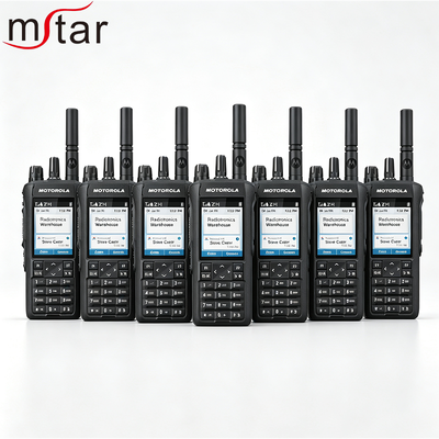ซื้อ MOTOTRBO R7a โทรศัพท์มือถือดิจิตอลสองทาง พร้อม AI-Powered Audio Processing, IP68 และ IP66 การคุ้มครองคู่, และอายุการใช้งานของแบตเตอรี่ดิจิตอล 29 ชั่วโมง การผลิตออนไลน์