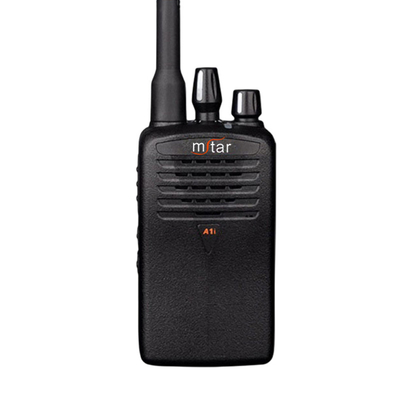 สายวิทยุสองทางดิจิตอล A1i สีดํา Outdoor Handheld VOX ความเข้ากันแบบดิจิตอล-แอนาล็อก สายเสียงชัดเจน