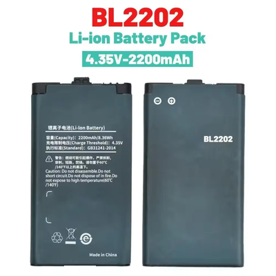 แบตเตอรี่ BL2202 4.35V 2200mAh แบตเตอรี่ลิตยูไนน์ที่สามารถชาร์จได้ แบตเตอรี่ Hytera BD300 BD350 แบตเตอรี่ Digital-อนาล็อก เครื่องส่งรับวิทยุ