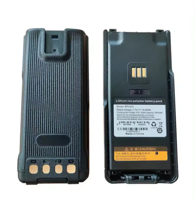 BP2403 Hytera แบตเตอรี่ เครื่องส่งรับวิทยุ Li-Polymer สามารถชาร์จได้ 7.7V 2400 mAh แบตเตอรี่เดิมสําหรับ HP705 HP785