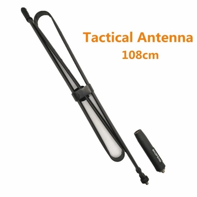 อุปกรณ์เสริมรีปีเตอร์ แอนเทนน่าและฟีเดอร์ SMA-หญิง แอนเทนน่าพับได้ VHF UHF 144/430MHz เครื่องส่งรับวิทยุ