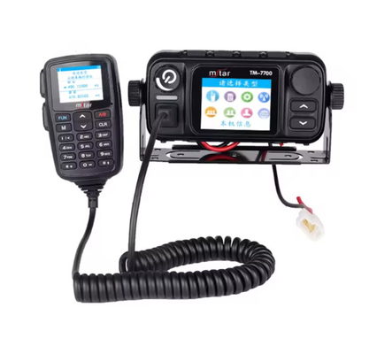 TM-7700D LTE WCDMA GSM IP Network POC โทรศัพท์มือถือระยะสองพร้อม GPS สีดํา Ce Tlf โทรศัพท์มือถือ Tec