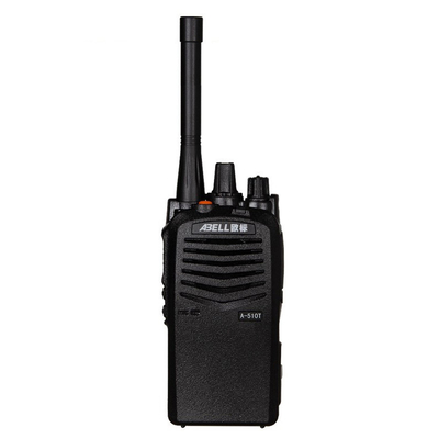 รังสีกันน้ําสองทาง Abell A510T TDMA ช่องเวลาคู่ IP66 กันน้ํา กันฝุ่น VOX Voice Control เครื่องส่งรับวิทยุ