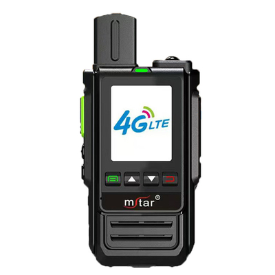 N-536 การ์ด 4G Public Network Positioning คุณภาพเสียงสูง HD Screen Walkie Talkie