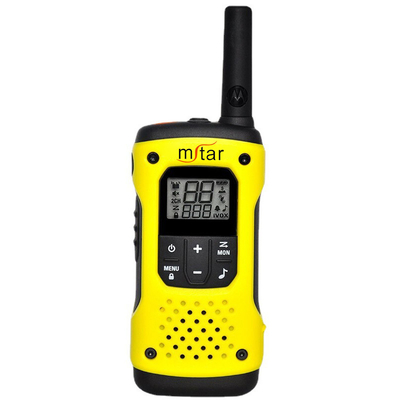 โมโตโรล่า T92 Two Way Radio Long Talk Range Dual Band 233g น้ําหนักเบาและทนทาน
