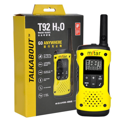 โมโตโรล่า T92 Two Way Radio 233g ดิจิตอลเบาและคอมแพคต์สําหรับการสื่อสารที่เรียบร้อย