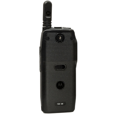 Motorola TLK 100 Two Way Radio ภาษาอังกฤษ ภาษาปฏิบัติงาน Motorola Walkie Talkie ความถี่ระยะยาว