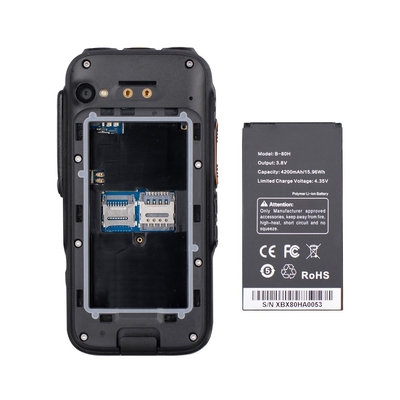 INRICO S100 POC Radio ระยะยาวสองทาง การทํางานง่าย POC Radio ระยะยาวสองทาง พร้อม NFC Connectivity 4000 MAh แบตเตอรี่ 2.8 'จอสัมผัส