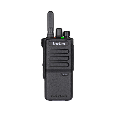 INRICO T521 POC ระยะไกลวิทยุสองทาง IP66 กันน้ําและกันฝุ่น POC ระยะไกลวิทยุสองทางสําหรับสภาพแวดล้อมที่รุนแรง