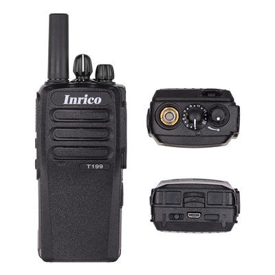 Inrico T199 POC ระยะทางไกล 2 ทางวิทยุระยะยาว 2G/3G/4G/WiFi เครือข่ายสื่อสารการสื่อสารสองสาย