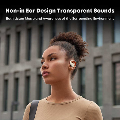 อุปกรณ์เสริม Mini TWS สําหรับวิทยุสองทาง Bluetooth v5.4 หูฟังกระดูกสําหรับประสบการณ์เสียงที่เพิ่มเติม