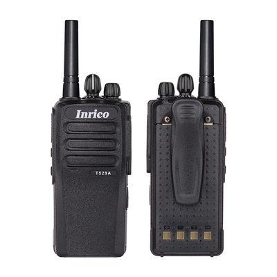 INRICO T529A POC ระยะไกลวิทยุสองทาง 12.5 ชั่วโมงทํางาน POC ระยะไกลวิทยุสองทาง พร้อม CPU Quad Core และ Micro SIM Card Slot
