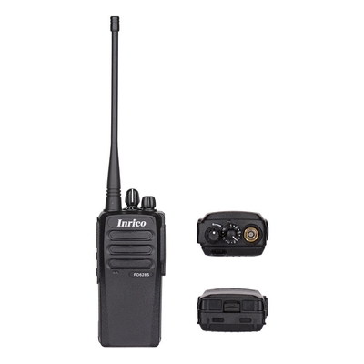 inrico PD660 โรคระบายน้ํา 2 ทางวิทยุ 15 ชั่วโมง เวลาพูด DMR รูปแบบและความรู้สึก Analog 12db SINAD 0.25μV เครื่องรับสัญญาณมือถือกันกระแทก