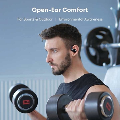 Langsdom True Wireless Bluetooth Headphones อุปกรณ์เสริมสําหรับวิทยุสองทาง การยกเลิกเสียงเสียงสิ่งแวดล้อม ENC อุปกรณ์เสริมสําหรับวิทยุสองทาง พร้อมจอดิจิตอลและมาตรฐานกันน้ํา IPX-5