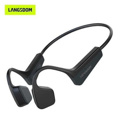 Langsdom สปอร์ต Bluetooth หูฟัง อุปกรณ์เสริมสําหรับวิทยุสองทาง อุปกรณ์เสริมสําหรับวิทยุสองทาง อายุแบตเตอรี่ประมาณมากกว่า 20 ชั่วโมง เวอร์ชั่น 5.4V