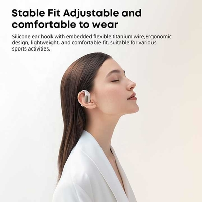 หูเปิด - หูสเตียโรบาส หูฟัง 500mAh ผ่านหูฟัง Bluetooth ผ่านสายไร้สาย หูฟัง