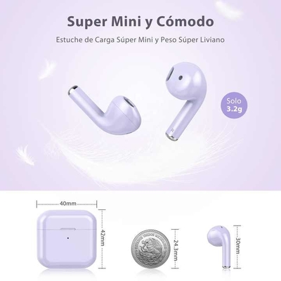 หูฟังและไมโครโฟน NO Touch Screen หูฟังและไมโครโฟน Semi-in-ear Form Factor 1-3 ชั่วโมง เวลาชาร์จแบตเตอรี่