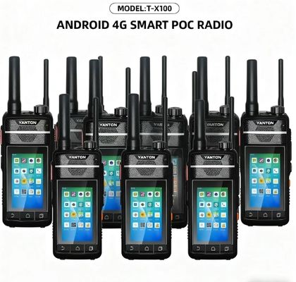 Andorin 9.0 4G Push to Talk Walkie Talkie พร้อมกันน้ํา IPX4 และช่วงความถี่ GSM/WCDMA สําหรับการสื่อสารที่น่าเชื่อถือในอุณหภูมิที่รุนแรง