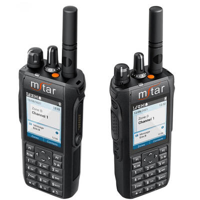 R7 DMR อินเตอร์คอม GPS กันน้ํา ระยะยาว สองทาง Radio Walkie Talkie สําหรับการใช้งานมืออาชีพ