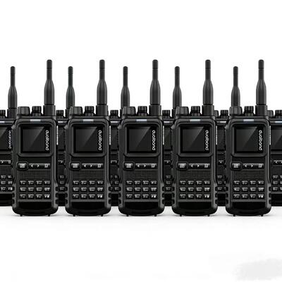 SHX-8650 Outdoor Anti-Slip Dual Band Digital Two Way Radio Walkie Talkie สําหรับการสื่อสารที่น่าเชื่อถือ