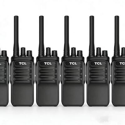 TCL Ht6 Plus IP68 กันน้ํา กันฝุ่น Walkie Talkie ด้วย VOX Frequency Modulation และการลดความดังระดับ 9