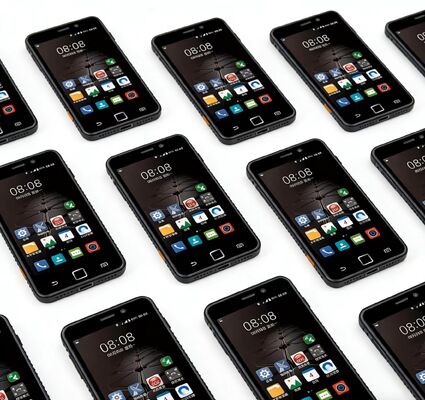 Tiantong No. 1 T900+Pro Walkie Talkie มือถือที่มีการตั้งตําแหน่งโดยดาวเทียมแบบสองแบบและคุณสมบัติโทรศัพท์ดาวเทียมสูง