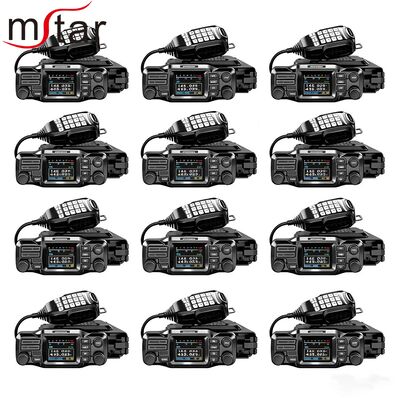 ZASTONE D500 25W Mini Double Segment Self-Driving Tour Outdoor Car Table Panel Global Talk Range Instant Messenger Marine Car MSTAR Two Way Radio