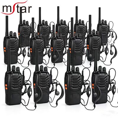 Baofeng BF-888S Plus UHF Walkie Talkie ด้วยระยะทาง 3-5 กม.