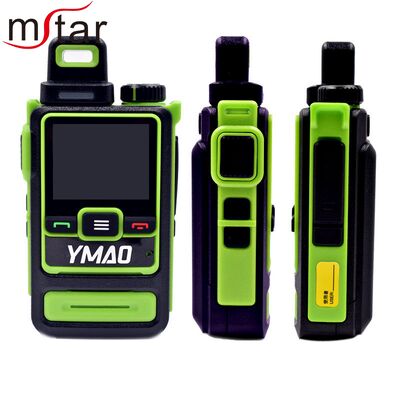 2026 การมาถึงใหม่ สีเขียว 5000 กม ระยะยาว 4G LTE POC Walkie Talkie พร้อม GPS SIM Card Radio สองทาง