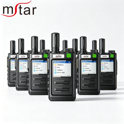 MSTAR T965 Walkie Talkie มือถือที่มีพลังงานออก 10W แบตเตอรี่ 6800mAh และ IPX5 กันน้ํา