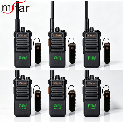 Chierde CD108F Plus 10W Output Power Walkie Talkie with 16 Channels and IPX5 Water Resistance