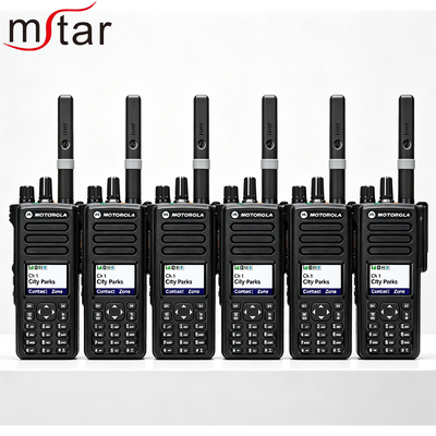 วิทยุสื่อสารมือถือ Motorola DP4800 ระยะส่ง 3-5 กม. แบตเตอรี่ 2000-2500mAh และได้รับการรับรอง FCC